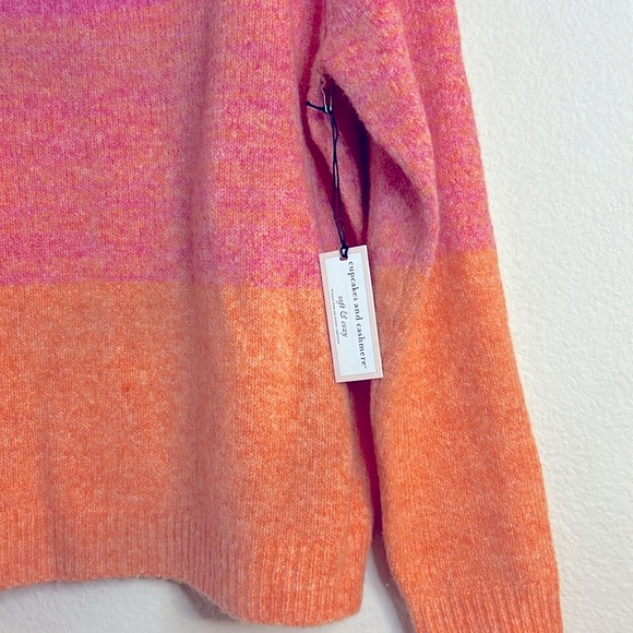 cupcakes & cashmere Pink and Orange Sweater - Picture 6 of 8
